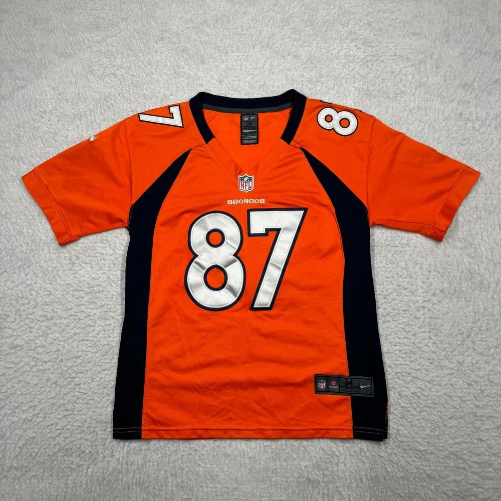 Denver Broncos Football NFL Jersey Nike On Field Eric Decker #87 Youth Size M